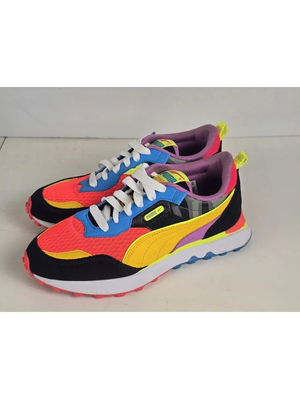 Puma Rider FV Lava Sneakers Glow in the Dark 388905 01 Men’s Size 7